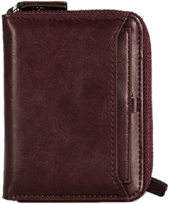 

SPL Men Purple Artificial Leather Wallet(11 Card Slots)