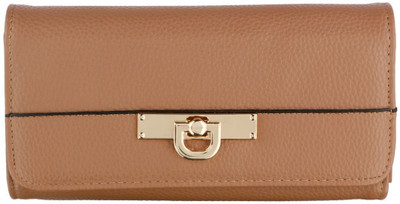 

Gio Collection Women Tan Artificial Leather Wallet(6 Card Slots)