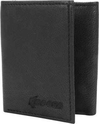 

Kraasa Men Formal Black Genuine Leather Wallet(7 Card Slots)