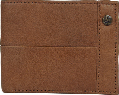 

Lee Men Casual Brown Genuine Leather Wallet(6 Card Slots), Tan