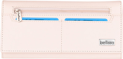 

bellissa Women White Artificial Leather Wallet(7 Card Slots)