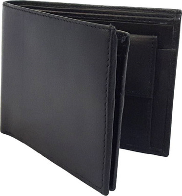 

FERRET Men Black Artificial Leather Wallet(7 Card Slots)