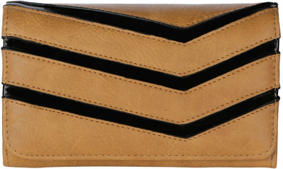 

Gio Collection Women Tan Artificial Leather Wallet(4 Card Slots)