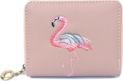 

Regiis Women Pink Artificial Leather Wallet(4 Card Slots)