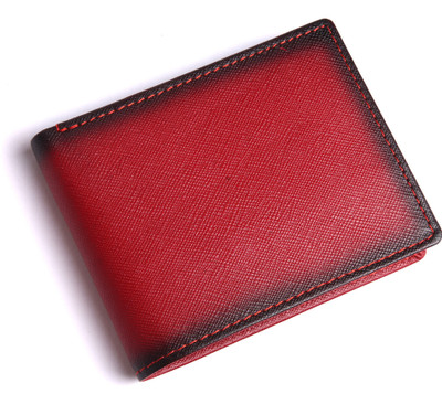 

Growth India Men Red Genuine Leather Wallet(8 Card Slots)