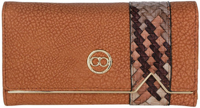 

Gio Collection Women Tan Artificial Leather Wallet(6 Card Slots)