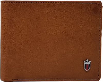 

Wildmount Men Tan Genuine Leather Wallet(3 Card Slots)