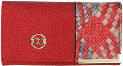 

Gio Collection Women Red Artificial Leather Wallet(6 Card Slots)