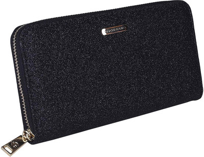 

Giordano Women Evening/Party Black Genuine Leather Wallet(6 Card Slots)