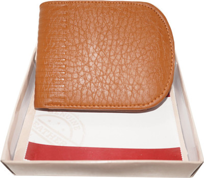 

Element Cart Men Casual Brown Artificial Leather Wallet(4 Card Slots)