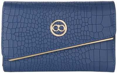 

Gio Collection Women Blue Artificial Leather Wallet(4 Card Slots)