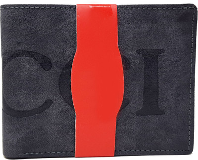

Wildmount Men Black Genuine Leather Wallet(6 Card Slots)