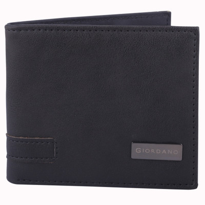 

Giordano Men Formal Grey Artificial Leather Wallet(8 Card Slots)