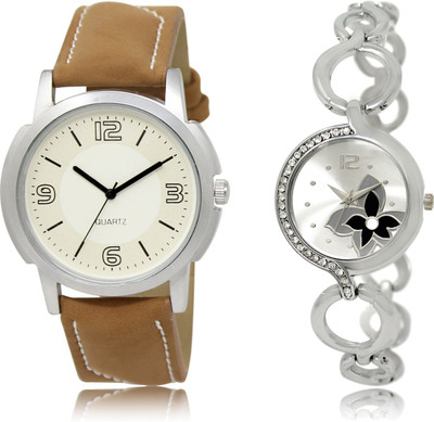 

The Shopoholic Stylist Designer Combo Pack 2 White And Silver Dial Analog Watch For Boys And Girls Watchs Boys Watch - For Men & Women