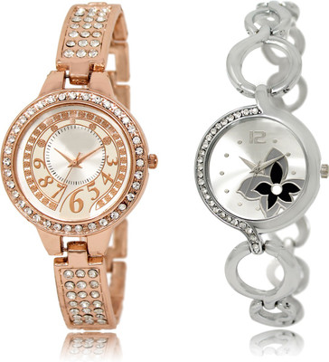 

The Shopoholic Best Combo Pack Silver Dial Analog Watch For Girls Watch For The Girl Watch - For Women