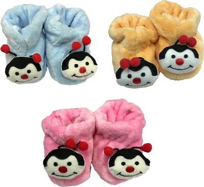 

stockhawkers Booties(Toe to Heel Length - 10 cm Multicolor)