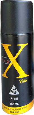 

viwa Xdrax fire (yellow) 150 ml Body Spray - For Men & Women(150 ml)