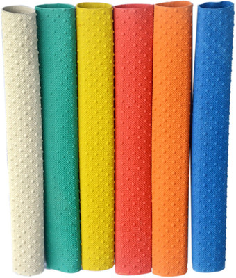 

Vizorr Quality Ergonomic Bat grip (Multi-Colour,Pack of 6) Ergonomic(Multicolor, Pack of 6)