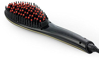 

Ebro Electric Pro Automatic LCD Temperature Control Paddle Brush Hair Straightener (Black)