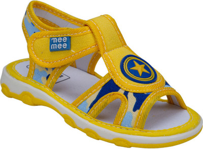 

MeeMee Boys Velcro Flats(Yellow