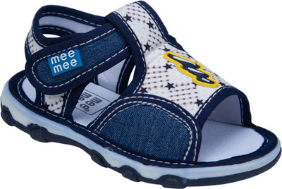 

MeeMee Boys Velcro Flats(Blue, Navy
