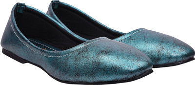 

Jade Girls Slip on Ballerinas(Green, D7-green