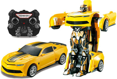 

Miss & Chief Bumblebee Transformer RC car(Yellow)