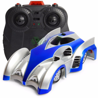 

FTAFAT RC Wall Climbing Car With Light Remote Control Anti Gravity Ceiling Racing Car Electric Toy Machine Auto Gift For Kids(Blue)