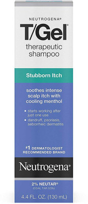 

Neutrogena T/Gel Therapeutic Shampoo Stubborn Itch 4.40 oz (Pack of 3)(130 ml)