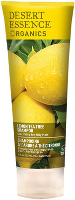 

Desert Essence Organics Hair Care Shampoo, for Oily Hair, Lemon Tea Tree, 8 Ounce(237 ml)