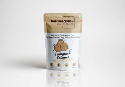 

NutriSnacksBox Fenugreek Crispies(100 g, Pack of 2)