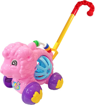 

Miss & Chief Push and Pull Sheep(Pink)