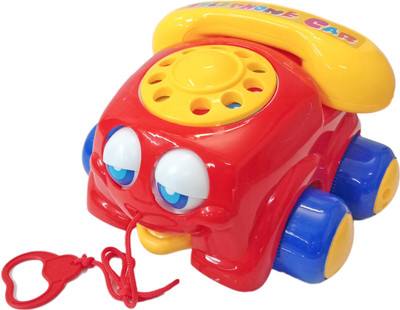 

Miss & Chief Pull line Phone Car(Red)