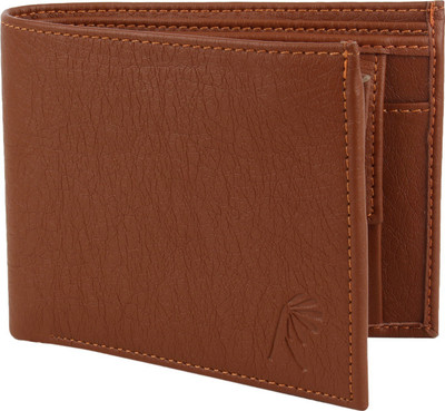 

Rosset Men Casual Tan Artificial Leather Wallet(5 Card Slots)