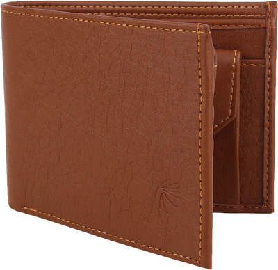 

Rosset Men Formal Brown Artificial Leather Wallet(5 Card Slots), Tan
