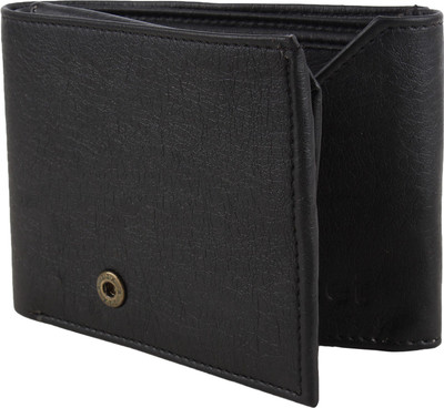 

Rosset Men Casual Black Artificial Leather Wallet(5 Card Slots)
