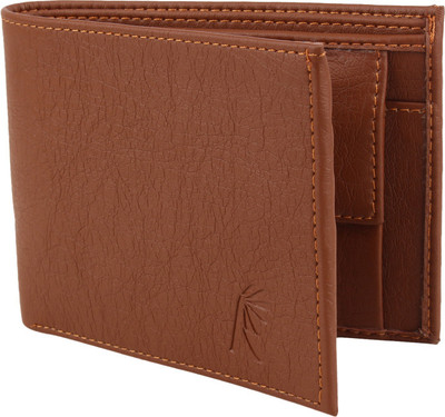 

Rosset Men Casual Brown Artificial Leather Wallet(5 Card Slots), Tan