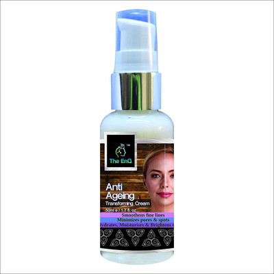 

The EnQ Anti Aging Cream for Women and Men made with 92% Organic Natural Ingredients - 50 ml e / 1.7fl. oz(50 ml)