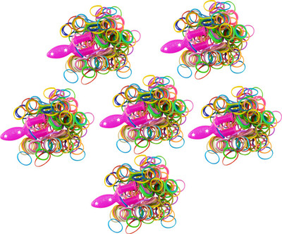 

Saamarth Impex Multi Color Loom Bands With Making Accessories Loom Bands Set-6 Piece
