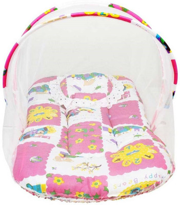 

Cutieful Mosquito Protector Comfy Baby Sleeping Mosquito Net Bed CUTFBBD019 Portable Crib(Fabric, Multicolor)