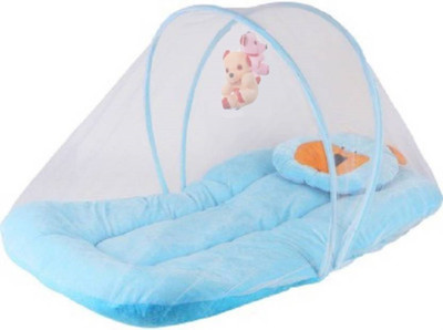 

Kidoyzz Mosquito Protector Comfy Baby Sleeping Mosquito Net Bed KDMBBNL2092 Portable Crib(Fabric, Multicolor)