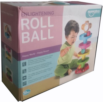 

Suvesa Roll Ball for kids Rattle(Multicolor)