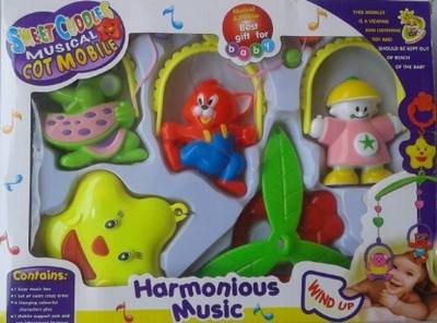 

Global Kids 6 Pc Set of Sweet Musical Rattle Cuddle (Multicolor) Rattle(Multicolor)