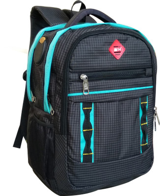 

SM 15.6 inch laptop Durable 30 Backpack(Grey), Black