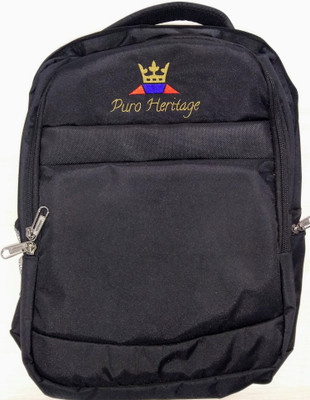 

PURO HERITAGE BLACK LAPTOP BACK PACK 20 Laptop Backpack(Black)