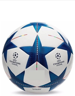 

rk enterprises White Blue Star Champion League footbal Football - Size: (Pack of 1, White