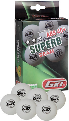 

GKI Superb Table Tennis Ball(Pack of 48, White)