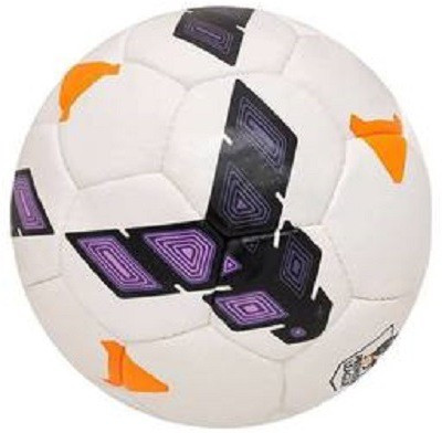 

oms Premier League Blue/White Football - Size:  Football - Size: (Pack of 1, White