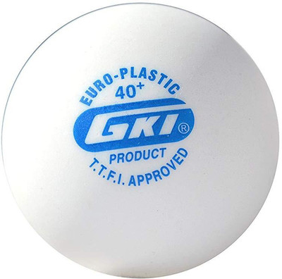 

GKI Euro Plastic Table Tennis Ball(Pack of 24, White)