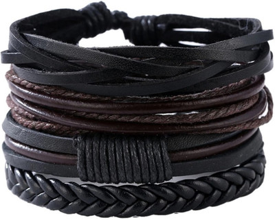 University Trendz Leather Cuff(Pack of 4)